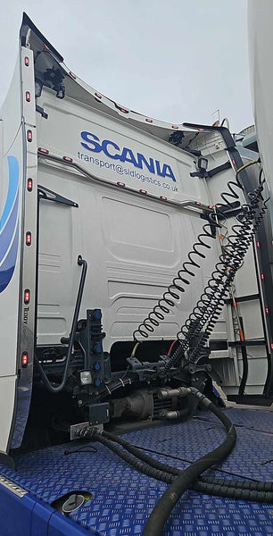 SCANIA NEXT GEN BACK CAB LIGHT BAR 7 RED LED – Teddy Lightbars